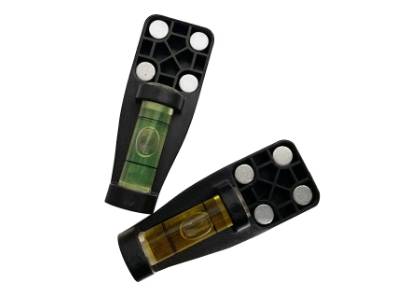 Gunsight cylindrical bubble level vial